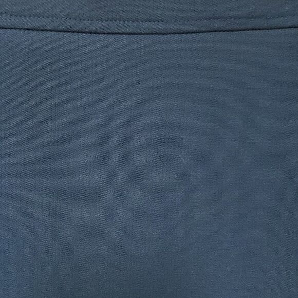 TAHARI BLUE FLAT BACK SLIP SKIRT sz 12 - Picture 9 of 9